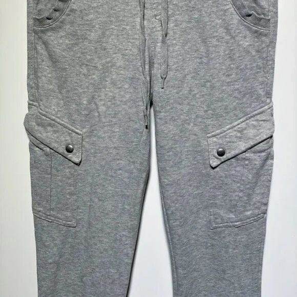 Jolt Womens Cargo Grey Sweatpants Size Small - Picture 2 of 3